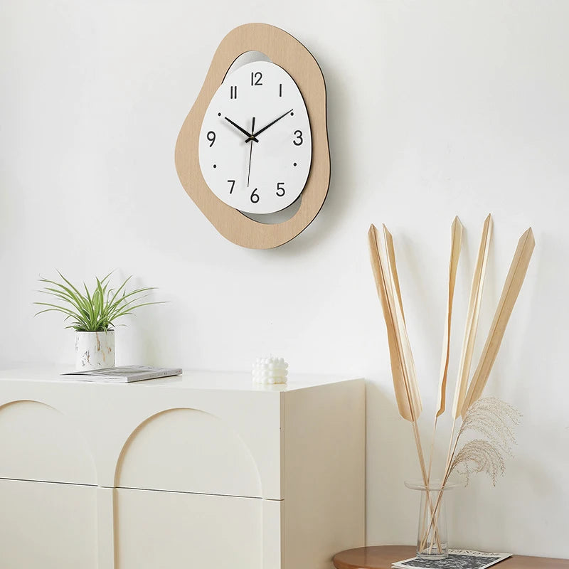 Horloge NumériqueForme Irrégulière Moderne Créative