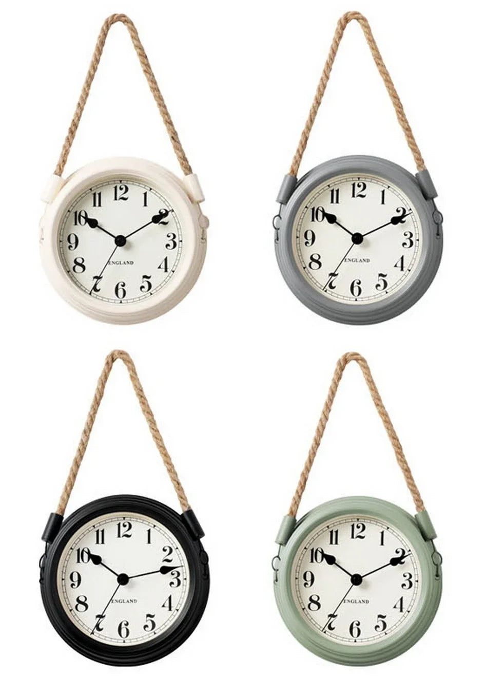 Horloge Suspendue  Style Marin Vintage