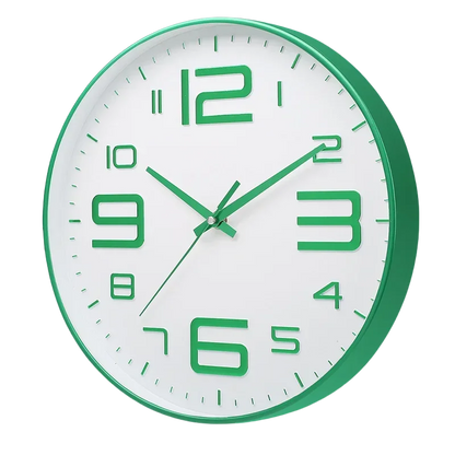 Horloge Moderne  Éclairage Artistique de Luxe Quartz