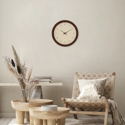 Horloge Murale Vintage  Style Français Ancien Porcelaine