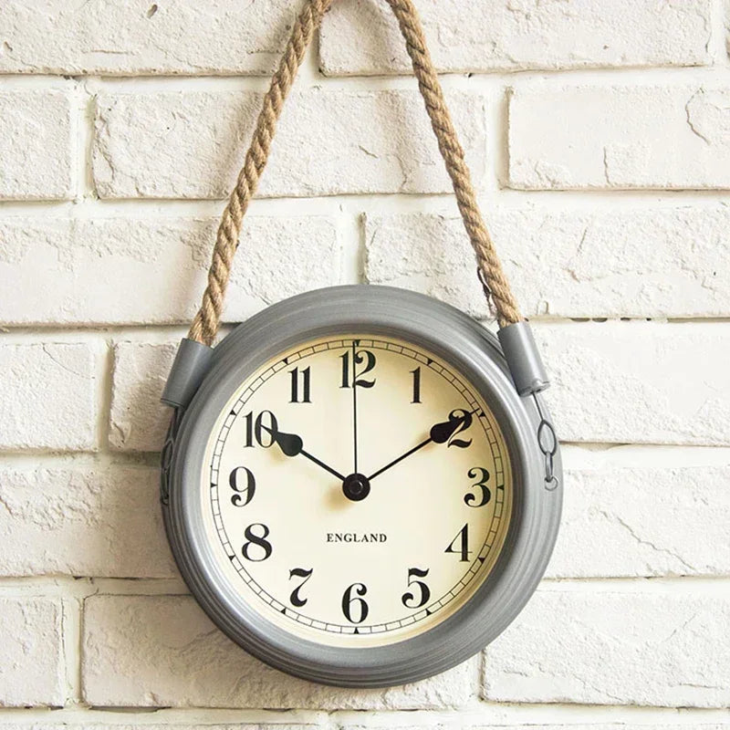 Horloge Suspendue  Style Marin Vintage