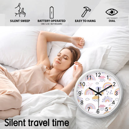 Horloge Enfant  Arcs-en-Ciel