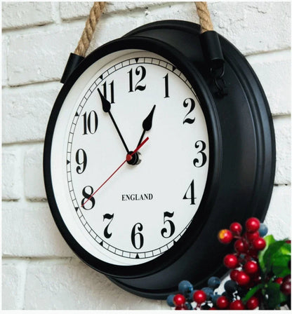 Horloge Suspendue  Style Marin Vintage