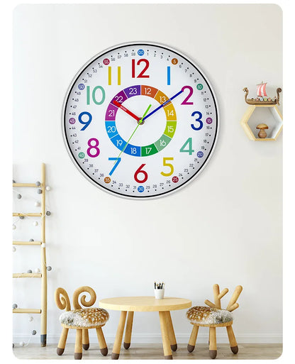 Horloge Colorée pour Enfants