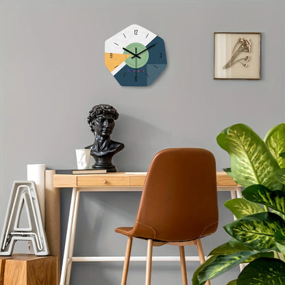 Horloge Murale Moderne  Tricolore