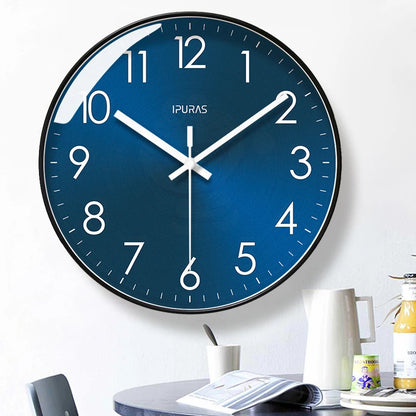 Horloge Murale SilencieuseDesign Moderne Quartz