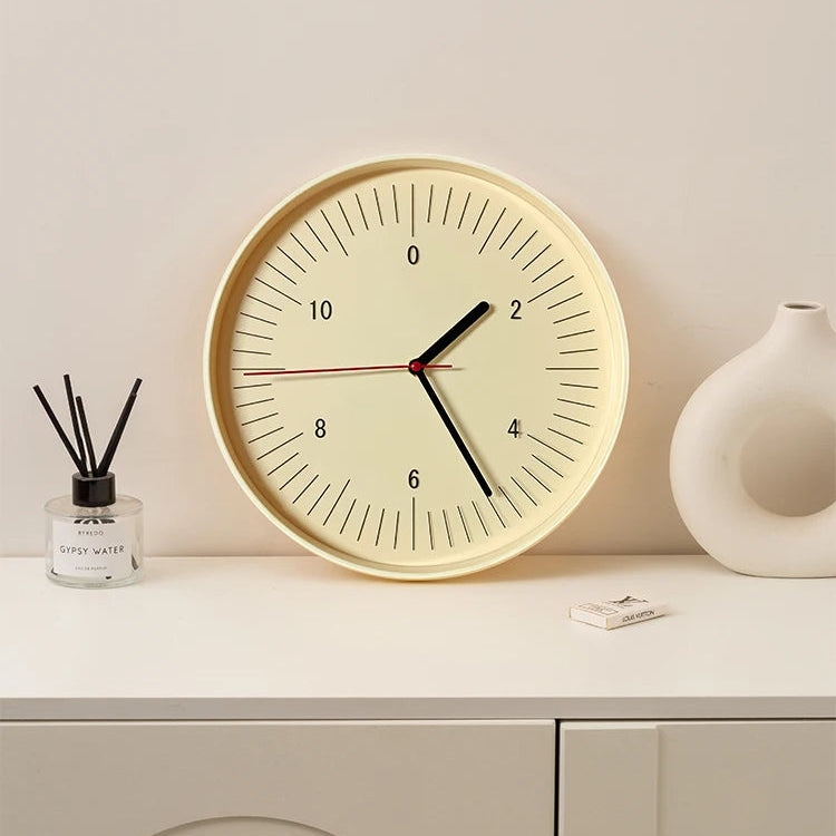 Horloge Murale DesignRonde Métal Moderne EpeiusHome