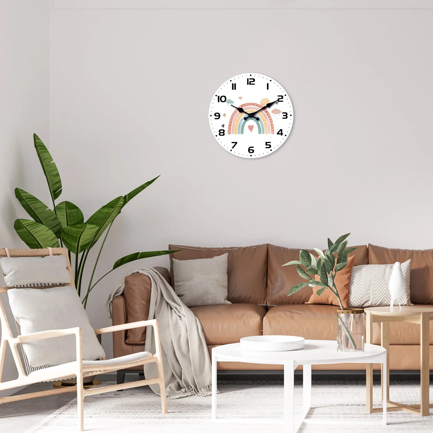 Horloge Enfant  Arc-en-Ciel