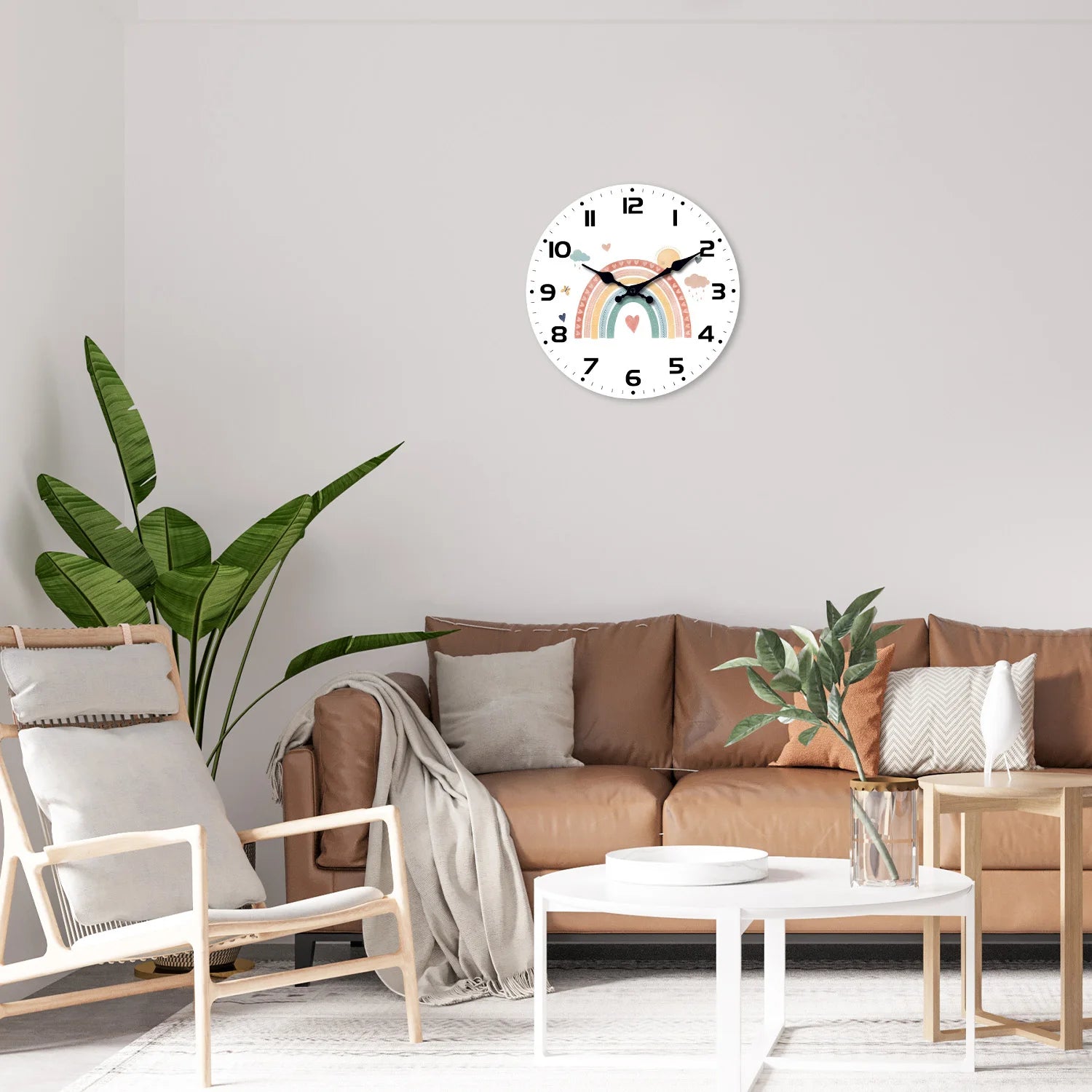 Horloge Enfant  Arc-en-Ciel