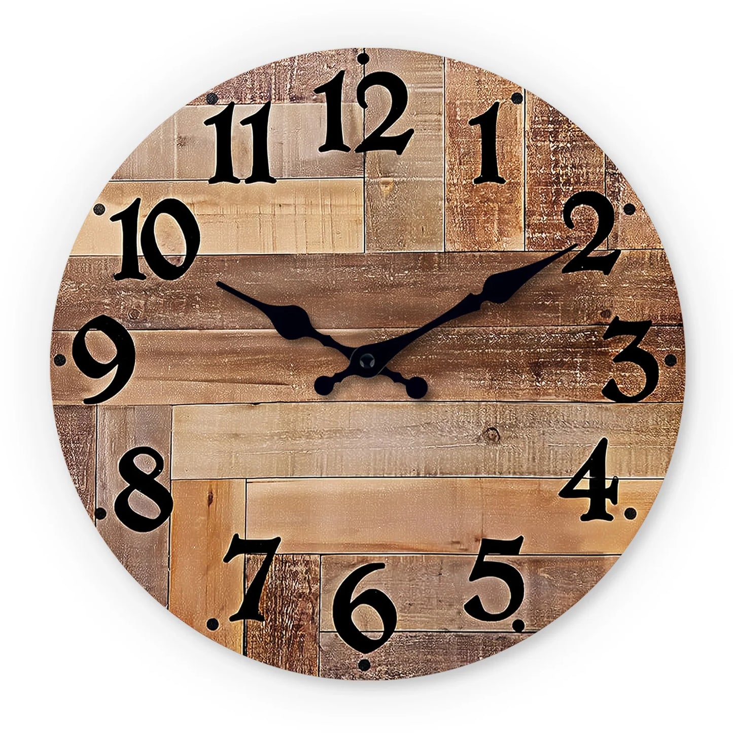 Horloge Murale Bois Rustique