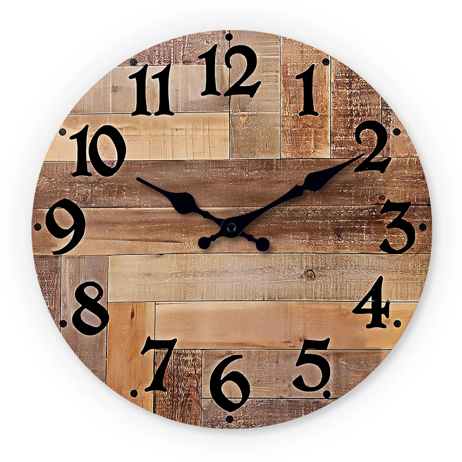 Horloge Murale Bois Rustique