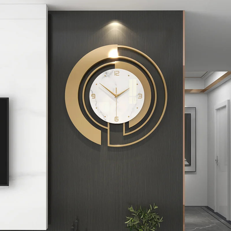 Horloge Murale en Métal  Grand Format