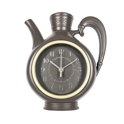 Horloge Murale Originale  Design Théière Déco Cuisine