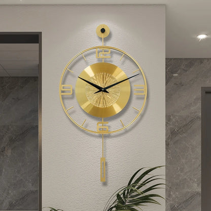 Grande Horloge Murale  à Balancier