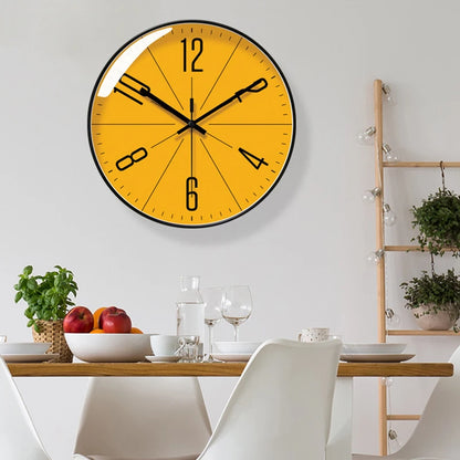 Horloge Murale SilencieuseDesign Moderne Quartz