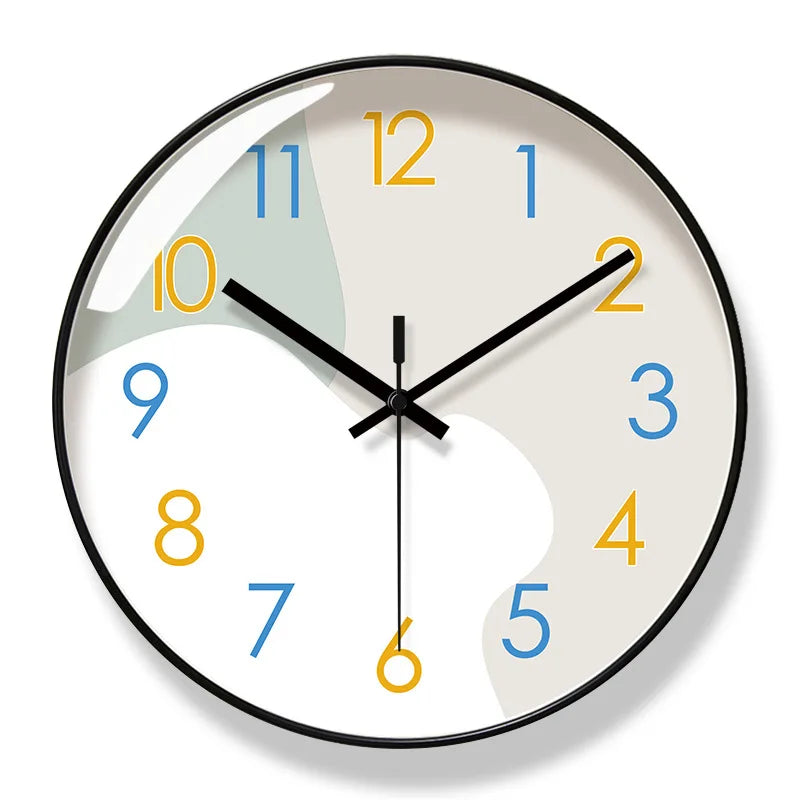 Horloge Murale Scandinave  Cerne Annuel Minimaliste