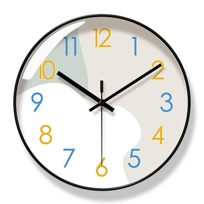 Horloge Murale Scandinave  Cerne Annuel Minimaliste
