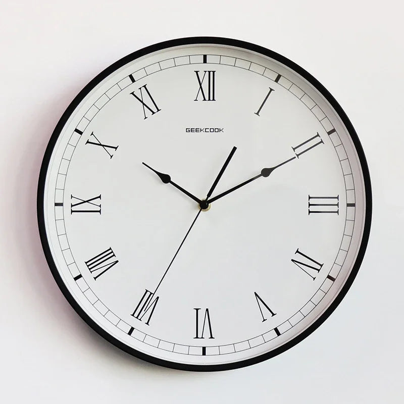 Horloge Chiffre Romain Style Antique Européen