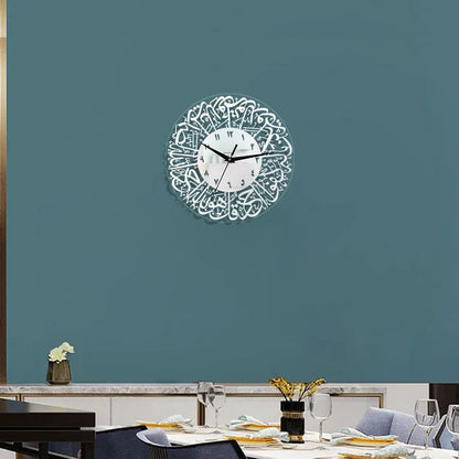 Horloge Murale Décoration  Islamique Acrylique Pour Eid al-Fitr