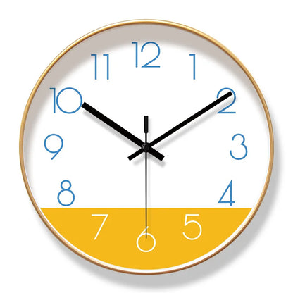 Horloge Murale Scandinave  Cerne Annuel Minimaliste