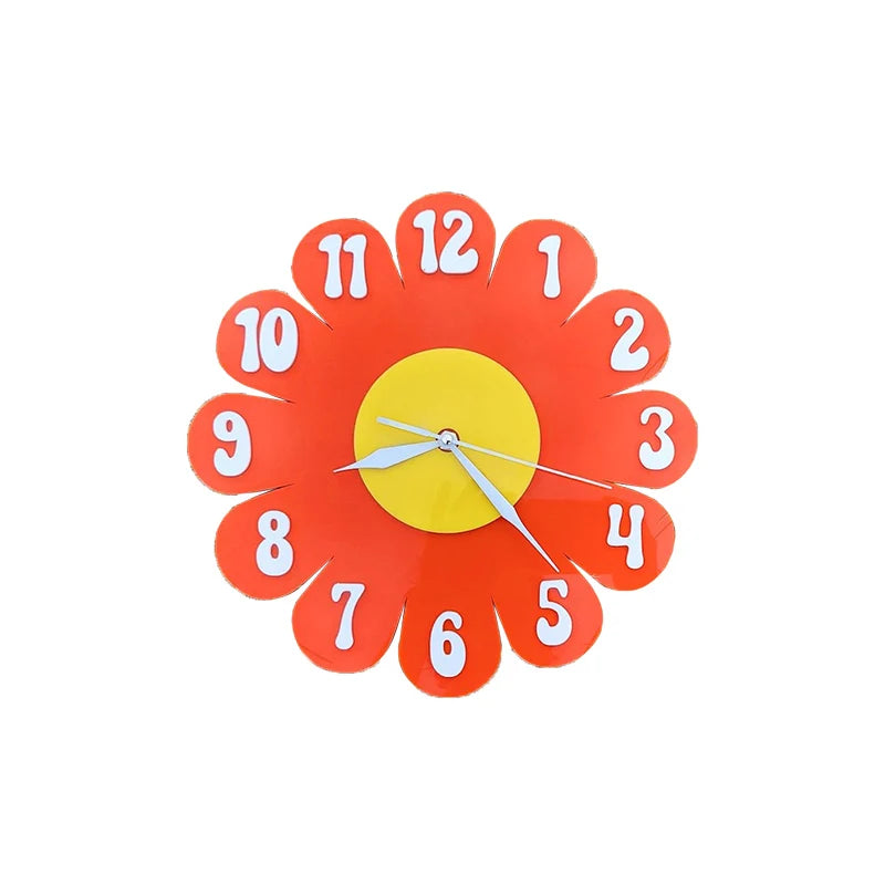 Horloge Murale Silencieuse  Style Campagnard