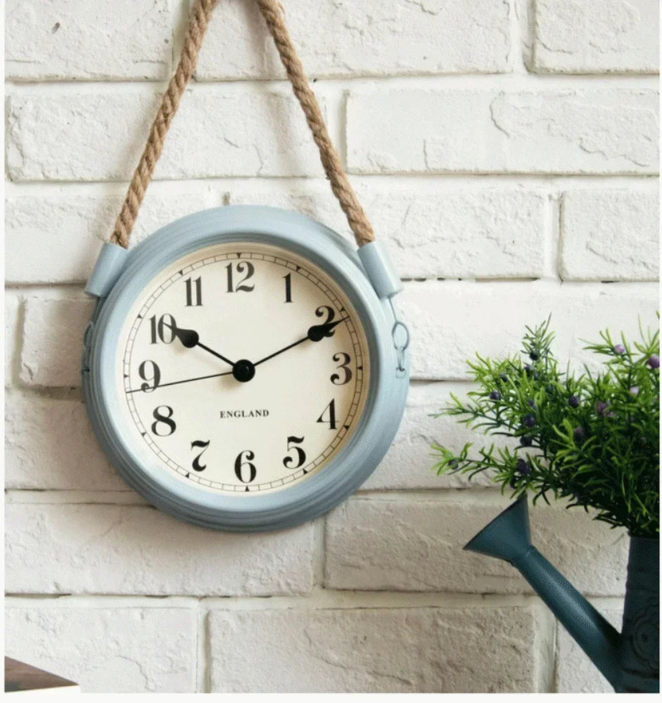 Horloge Suspendue  Style Marin Vintage