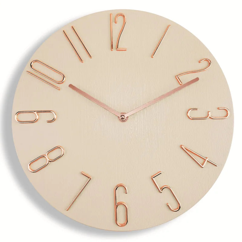 Horloge Style Nordique Épuré