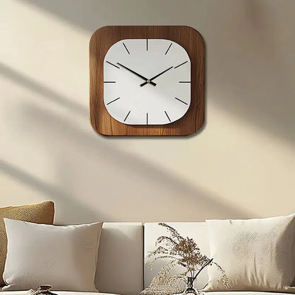 Horloge Murale Silencieuse  Acrylique Carrée Moderne