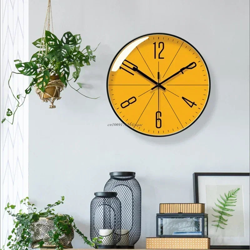 Horloge Jaune  Style Japonais