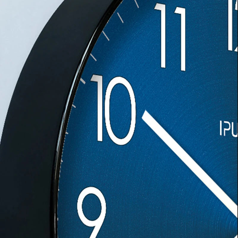 Horloge Murale SilencieuseDesign Moderne Quartz