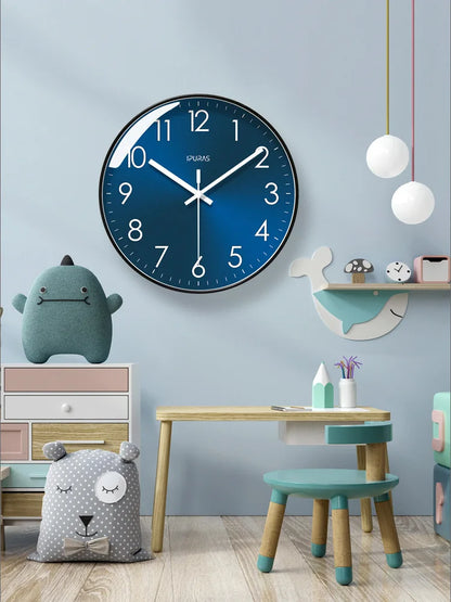 Horloge Murale SilencieuseDesign Moderne Quartz