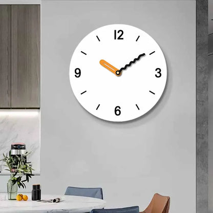 Horloge Murale DigitaleDesign Moderne Épuré et Silencieux