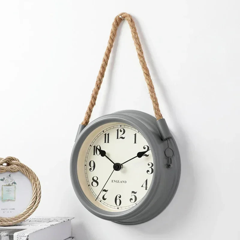 Horloge Suspendue  Style Marin Vintage