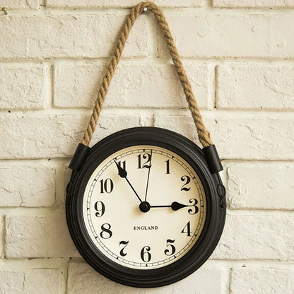 Horloge Suspendue  Style Marin Vintage