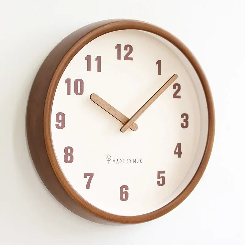 Horloge Murale Bois Massif Style Japonais — vue 5