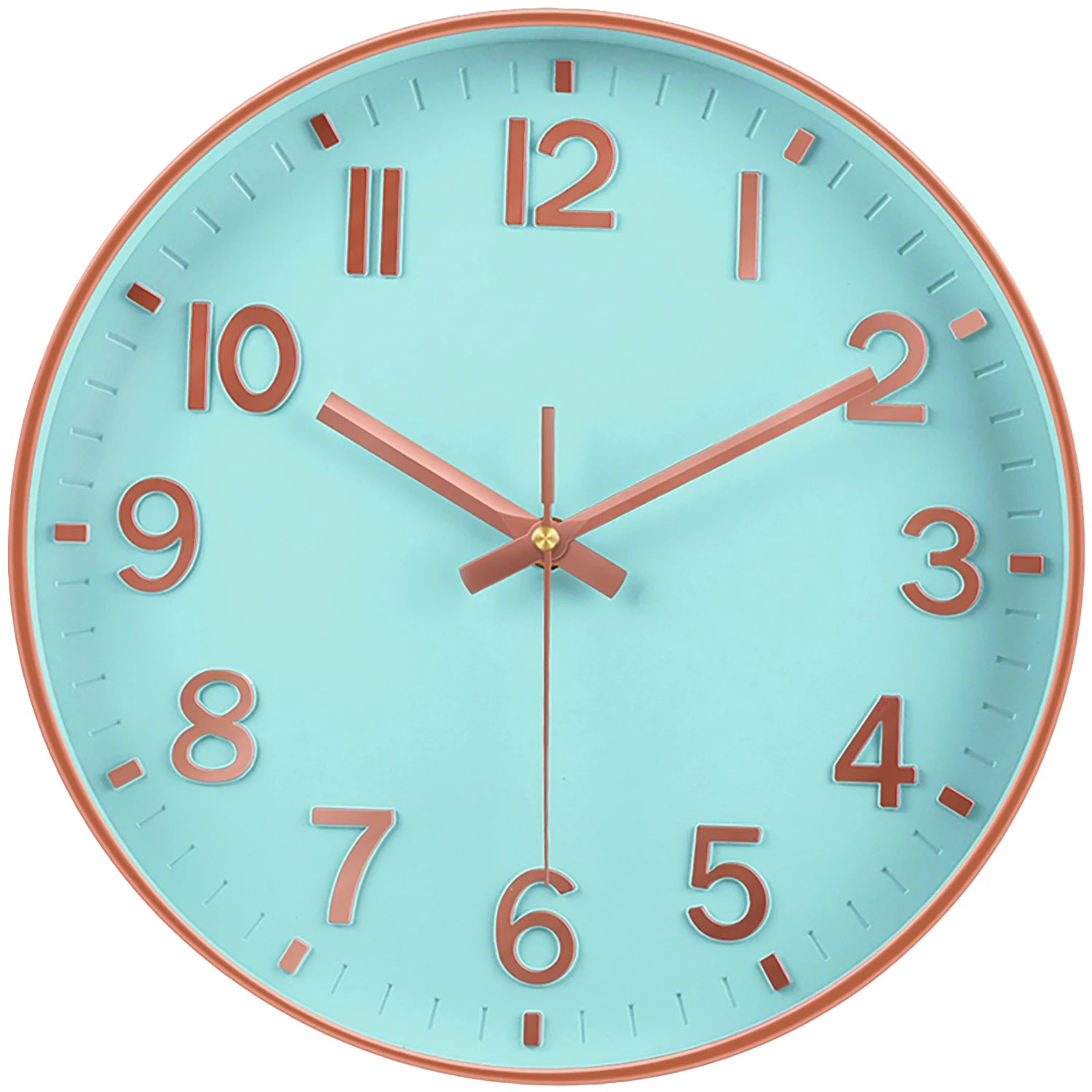 Horloge Sans Tic Tac  3D Cubique Quartz Silencieuse