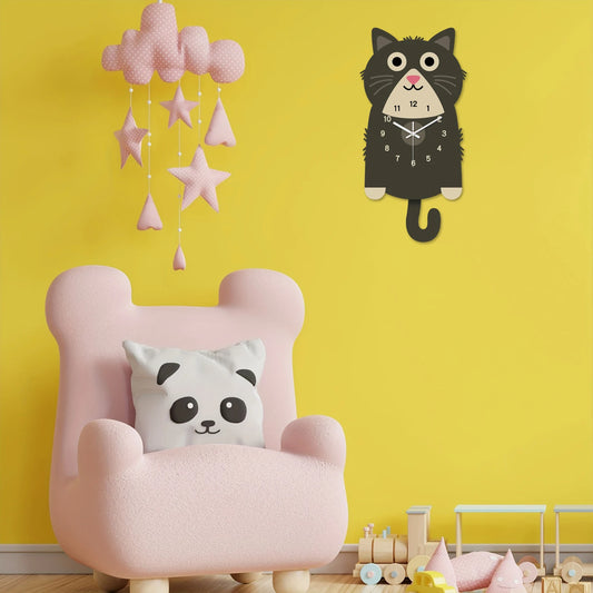 Horloge Chat Pendule