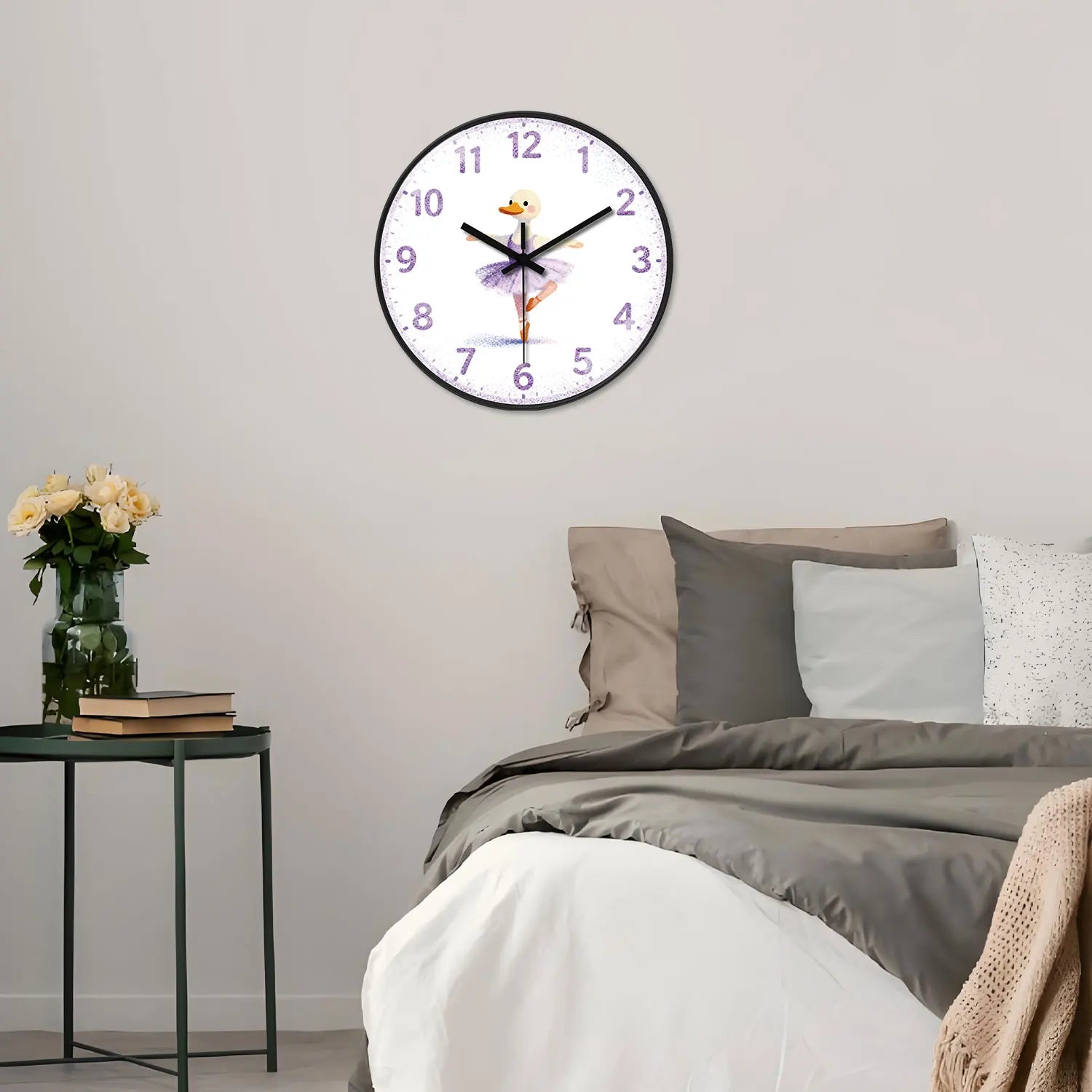 Horloge Murale Design  Cygne Ballet