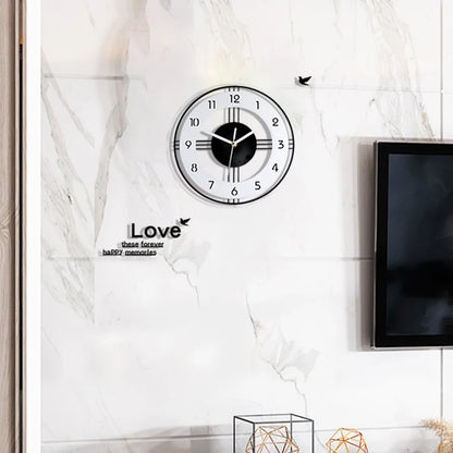 Horloge Murale Moderne Sans Cadre en Acrylique