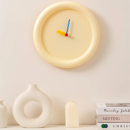 Horloge Murale DesignStyle Memphis Moderne Coloré