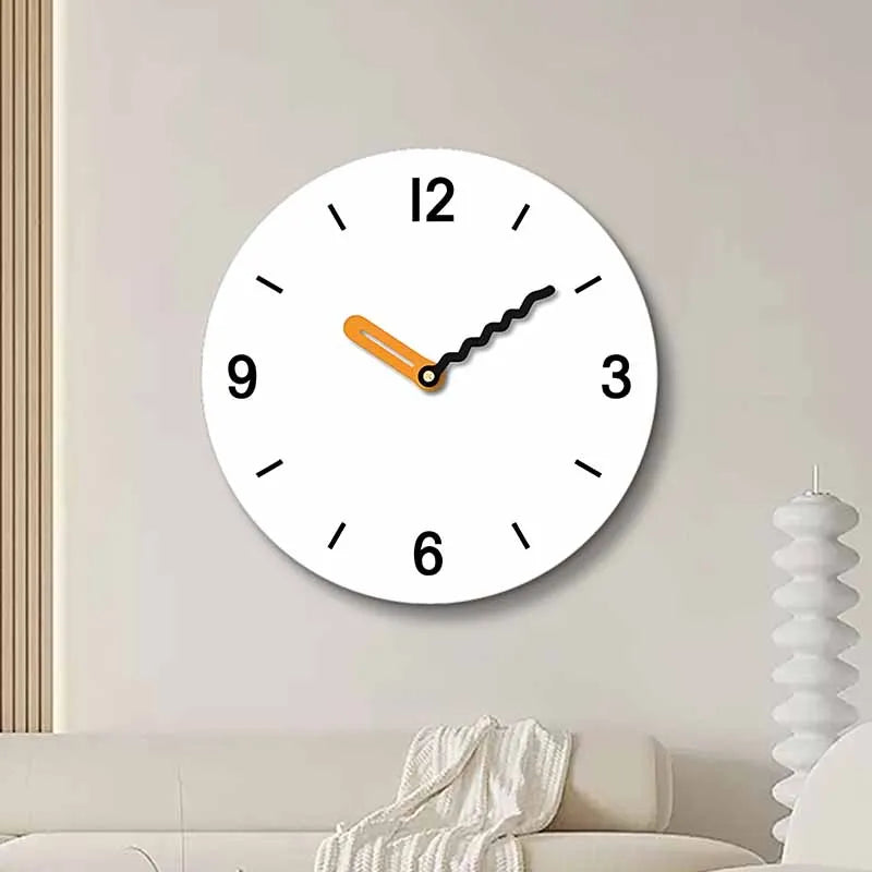 Horloge Murale DigitaleDesign Moderne Épuré et Silencieux
