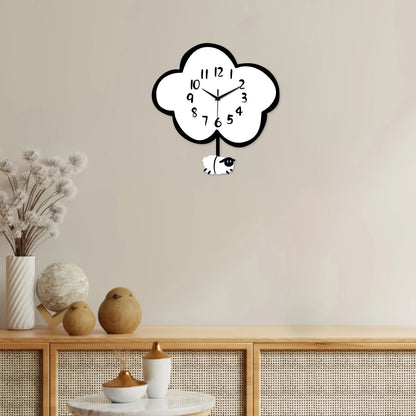 Horloge Pendule Murale  Petit Mouton Balancier