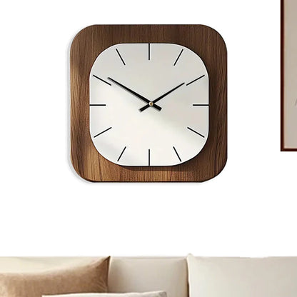 Horloge Murale Silencieuse  Acrylique Carrée Moderne