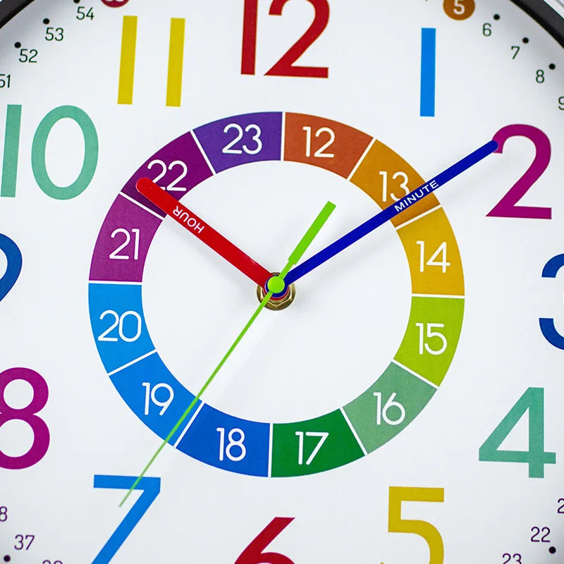 Horloge Colorée pour Enfants