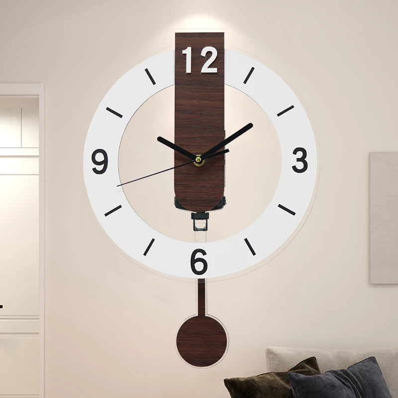 Horloge Pendule Ancienne à Balancier  Style Européen Rétro