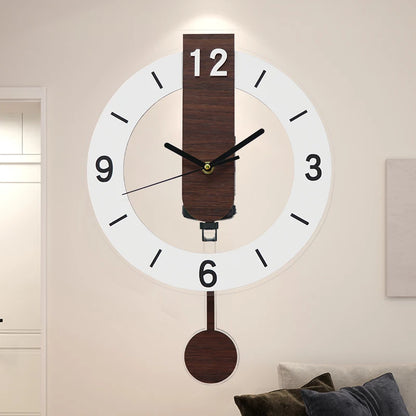 Horloge Pendule Ancienne à Balancier  Style Européen Rétro