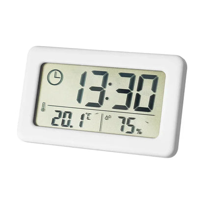Horloge Murale DigitaleDesign Compact avec Thermomètre & Hygromètre