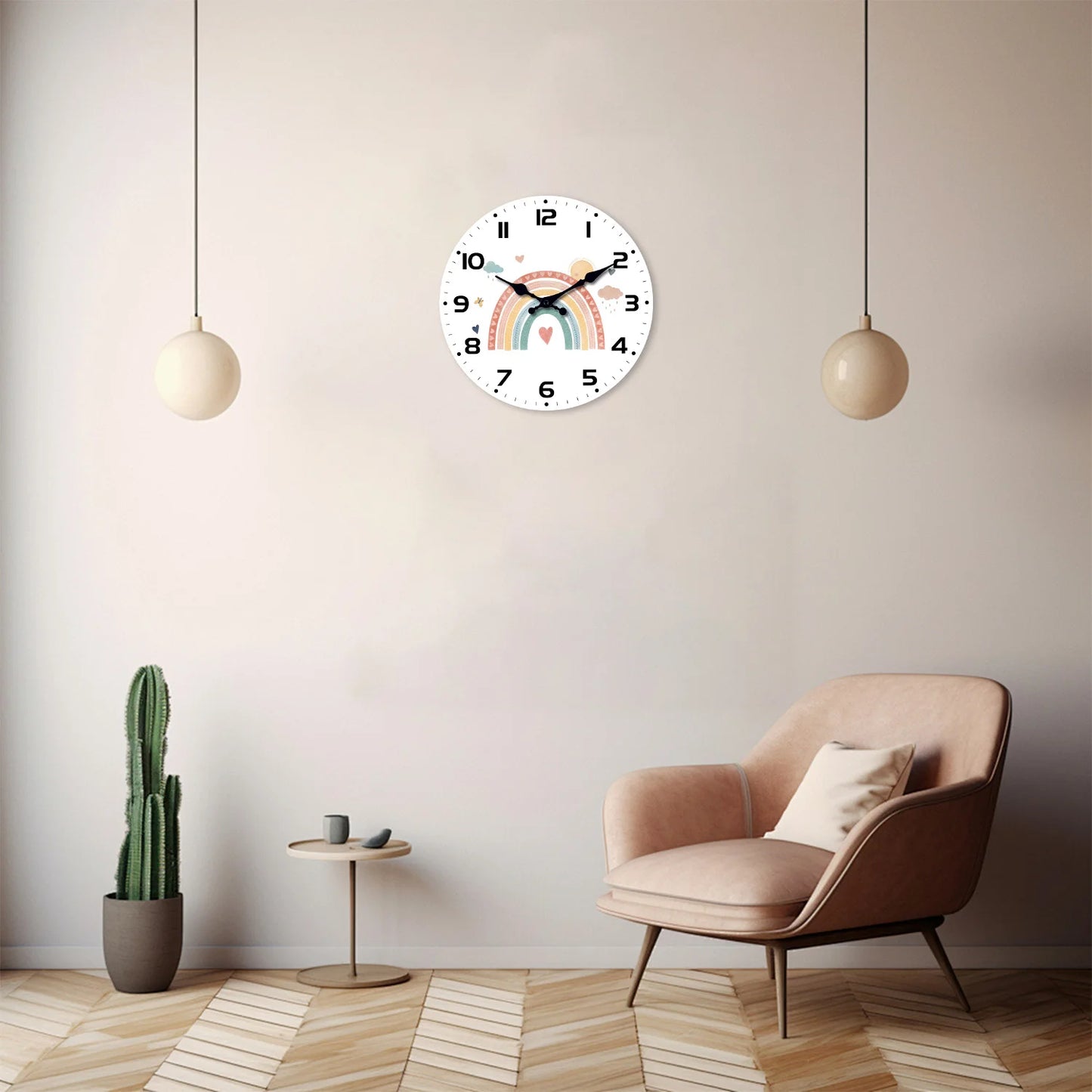 Horloge Enfant  Arc-en-Ciel
