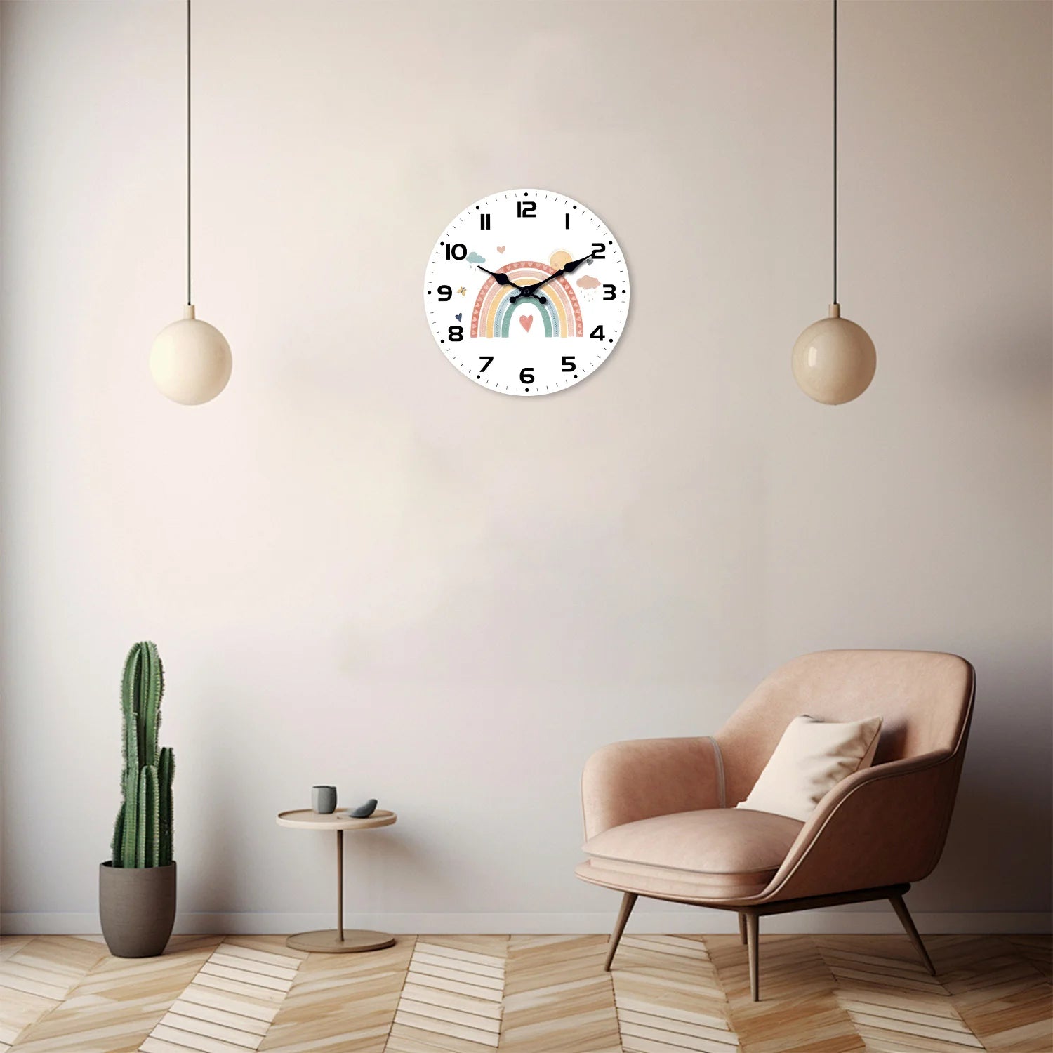 Horloge Enfant  Arc-en-Ciel