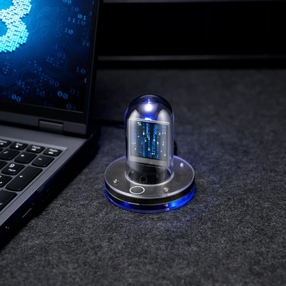 Horloge Nixie  Style Gaming LED Numérique Pour Bureau